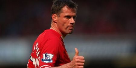 Jamie Carragher believes he knows the perfect way to handle Diego Costa…