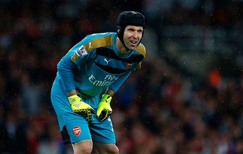 Fan tweets Arsenal ‘keeper Petr Cech saying he ran over friend’s foot in his Audi (Pic)