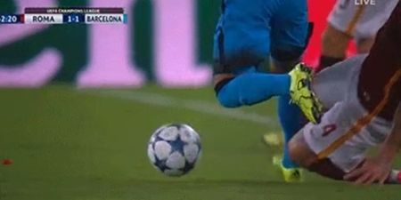 Barca man looks to have suffered another horror injury in the Champions League (Graphic Video)