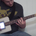 We need to get our hands on one of these Game Boy guitars