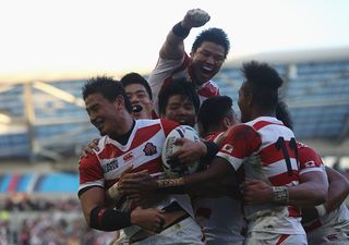 The moment Japan secured a famous victory over South Africa (Video)