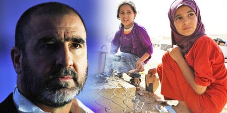 Cantona: I will house and feed a refugee family for at least two years