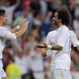 Cristiano Ronaldo has a secret handshake with team-mate Marcelo (Video)