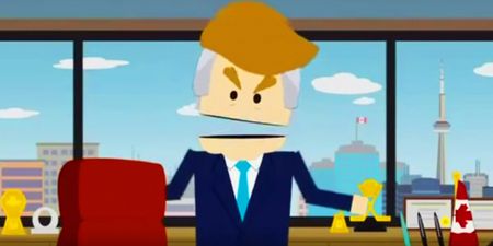South Park takes the p*ss out of Donald Trump…but warns America to take him seriously (Video)