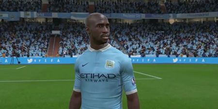 Manchester City stars compare their new FIFA 16 stats (Video)