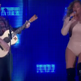 Ed Sheeran serenades Beyonce while Taylor Swift teams up with Mick Jagger