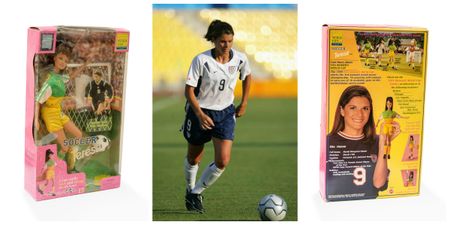 This Mia Hamm doll might be the weirdest football/toy crossover we’ve ever seen
