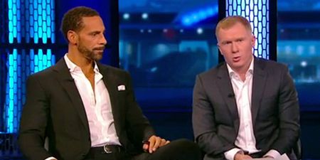 Scholes and Ferdinand slam English clubs in Europe (Video)