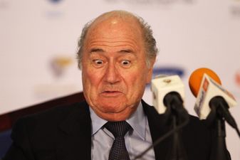Sepp Blatter has responded to Coca Cola’s call for him to step down immediately in the way only he could…