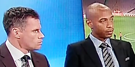 Thierry Henry’s reaction to the Brendan Rodgers news is hilarious (Vine)