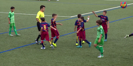 These Barca kids are better than you at football (Video)
