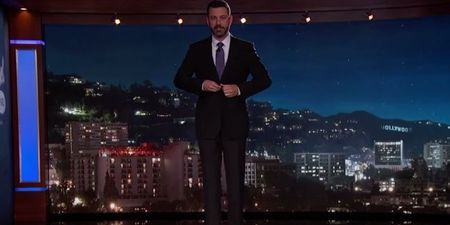 Jimmy Kimmel demonstrates superhuman powers by walking on air live on TV (Video)