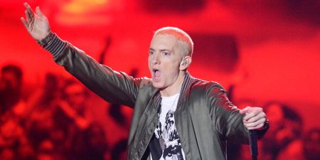Eminem has a great surprise for one disabled young fan