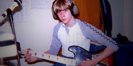 This is the newly discovered recording of Kurt Cobain’s forgotten first solo single