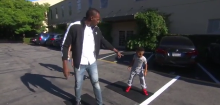 Usain Bolt challenged to a race…by an eight-year-old (Video)