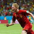 Man City’s £58m star Kevin De Bruyne scored this deadly pin-point free kick for Belgium (Video)