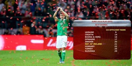 What needs to happen on Monday night for Ireland to be seeded for the Euro play-offs