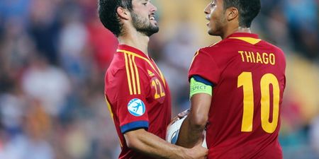 Thiago Alcantara and Isco combine in sensational Spanish move (Video)