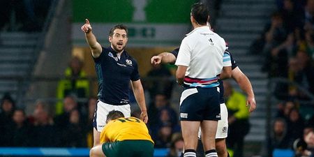 Scottish fans launch petition to ban Australia ref from the country