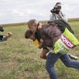 Syrian refugee tripped by camerawoman is now being sued by her