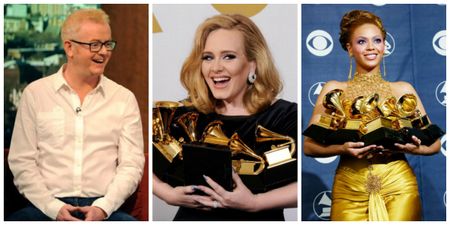 Chris Evans f**ks up by mistaking Adele for Beyonce live on air (Audio)