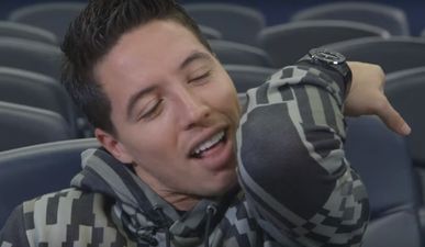 Samir Nasri Q&A session takes weird turn as he tries to lick his elbow (Video)