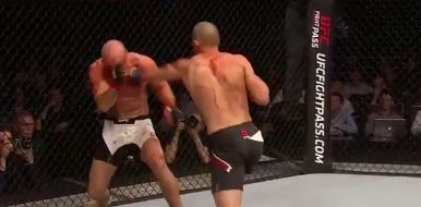 This was Englishman Tom Breese’s brutal finish of Cathal Pendred at UFC Dublin (Video)