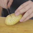 This ingenious method of peeling potatoes could be a game-changer (Video)