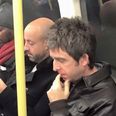 Noel Gallagher catches the tube to London’s O2 to join U2 (Video)