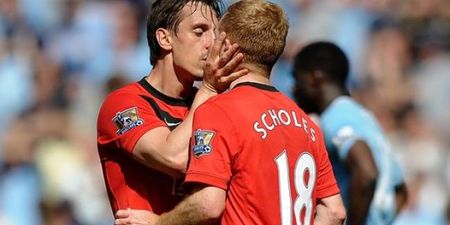 This was Paul Scholes’ brilliant response when Gary Neville asked him to play for Salford