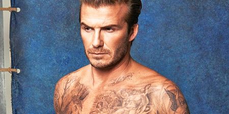 David Beckham lets his children design his new tattoos (Pics)