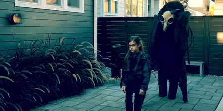 This Halloween costume is genuinely terrifying (Video)