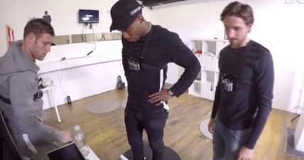 Watch Daniel Sturridge, James Milner and Joe Allen forced to 007 their way out of locked room