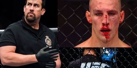 UFC ref ‘Big’ John McCarthy explains what it was like refereeing the fight of the year (Video)