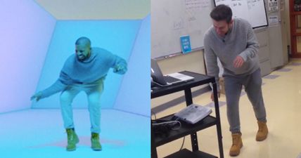 High school teacher thrills pupils with his Drake ‘Hotline Bling’ dance (Video)