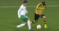 Borussia Dortmund defender suffers TRIPLE nutmeg (Video)