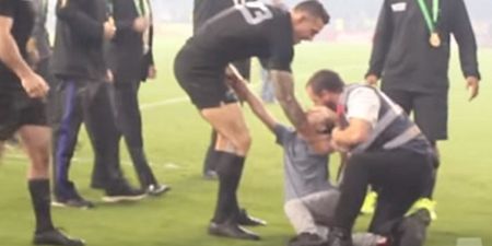 The moment a child was tackled – before having his day made by Sonny Bill Williams (Video)
