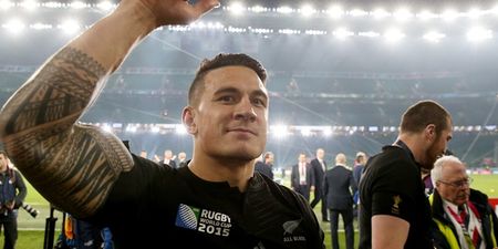 Sonny Bill Williams shares photo of his blood-sucking detox treatment