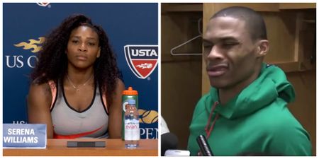 What would it be like if male athletes were interviewed the same way as female athletes? (Video)
