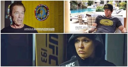 Mark Wahlberg and Arnold Schwarzenegger gush about Ronda Rousey ahead of UFC 193 (Video)