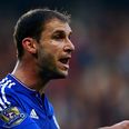 Chelsea fans are not too happy to see Branislav Ivanovic back
