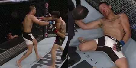 Thomas Almeida’s first round knock out was swift and savage (Video)