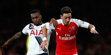 This stat shows how influential Mesut Özil was in the North London Derby