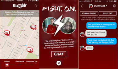 Do you want to scrap? This new app is like Tinder but for fighting