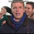 Bosnian news report descends into chaos courtesy of Irish fans (Video)