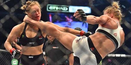 Former WWF star’s bizarre claim that Holly Holm’s win over Ronda Rousey was ‘a fix’