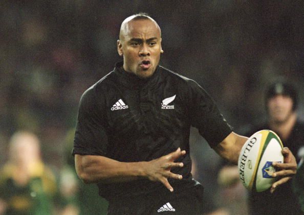 21 Jul 2001:  Jonah Lomu of New Zealand in action during the Tri-Nations match against South Africa at  Newlands in Cape Town, South Africa.  Mandatory Credit:  Dave Rogers/Allsport