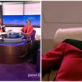 How did the BBC not notice this giant Jeremy Hunt vagina banner on Daily Politics? (Pic)