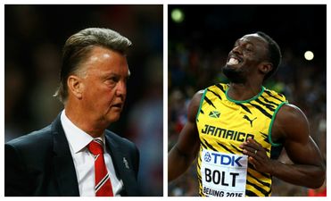 Usain Bolt is not giving up on a career with Manchester United