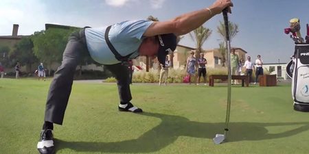 We see far, far too much of Miguel Angel Jimenez in this Go Pro footage (Video)